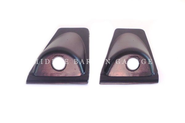 PLASTIC DOOR LOCK CAPS (PAIR) FIAT 850 SPIDER / X 1/9